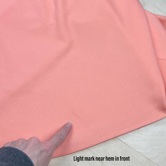 Vintage 1960s/1970s Peach Sleeveless Maxi Dress - Picture 4 of 6